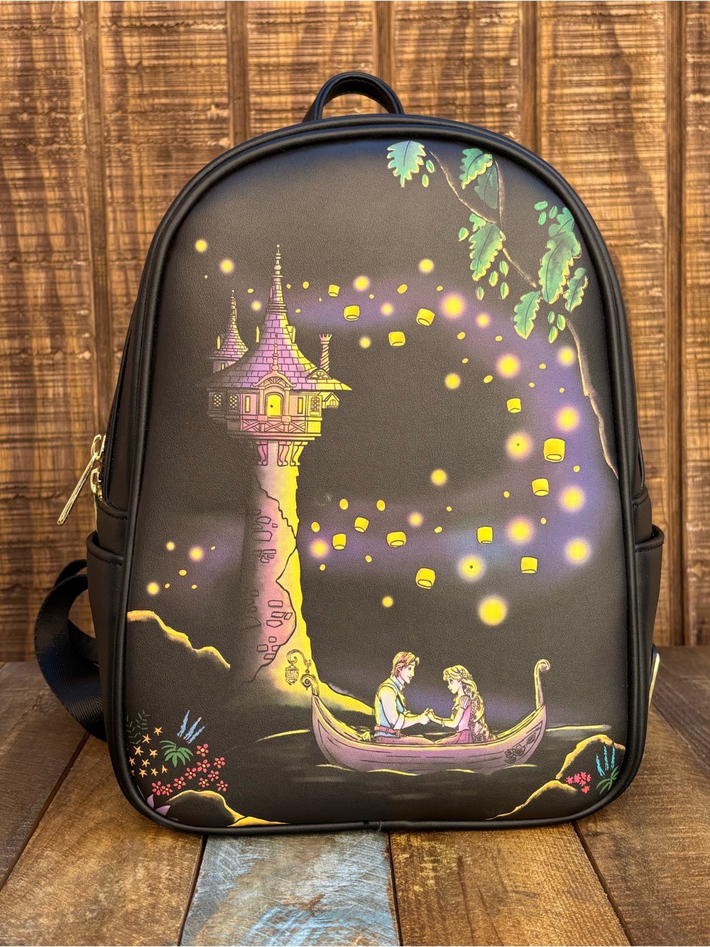 Loungefly Disney Tangled Lanterns Light Up Mini Backpack
